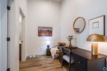 Wood style flooring throughout
